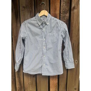 Crewcuts Boy’s striped botton down shirt size 10